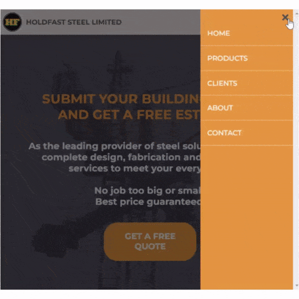 industrial web design how to create a standout landing page with html and pure css.gif